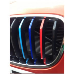 BMW Kidney Grill M Sport Stripes Sticker Decal